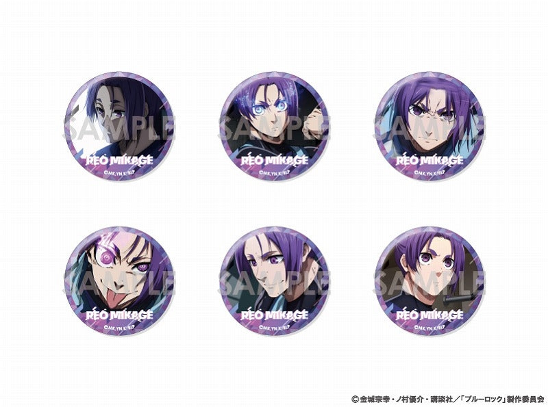 (Goods - Badge) Blue Lock Button Badge Set 3 ~So many Reo Mikages! Selection~