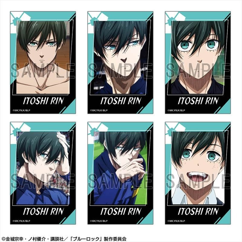 (1BOX=16)(Goods - Sticker) Blue Lock TV Anime 48 Types Instant Photo Style Sticker Collection Box