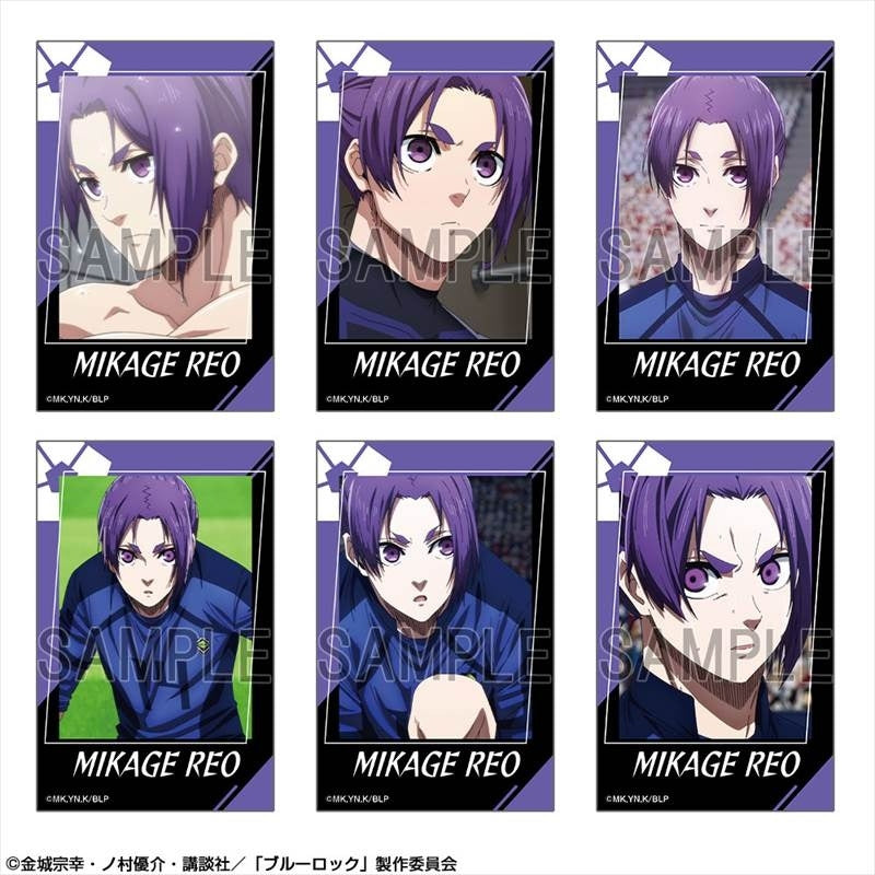 (1BOX=16)(Goods - Sticker) Blue Lock TV Anime 48 Types Instant Photo Style Sticker Collection Box