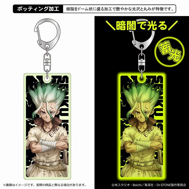 (Goods - Key Chain) Dr. STONE Luminous Acrylic Key Chain/Senku Ishigami