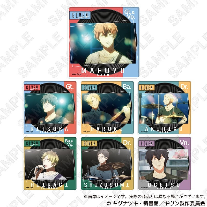 (1BOX=7)(Goods - Ornament) Given the Movie: To the Sea Movie Stills - Trading Acrylic Blocks