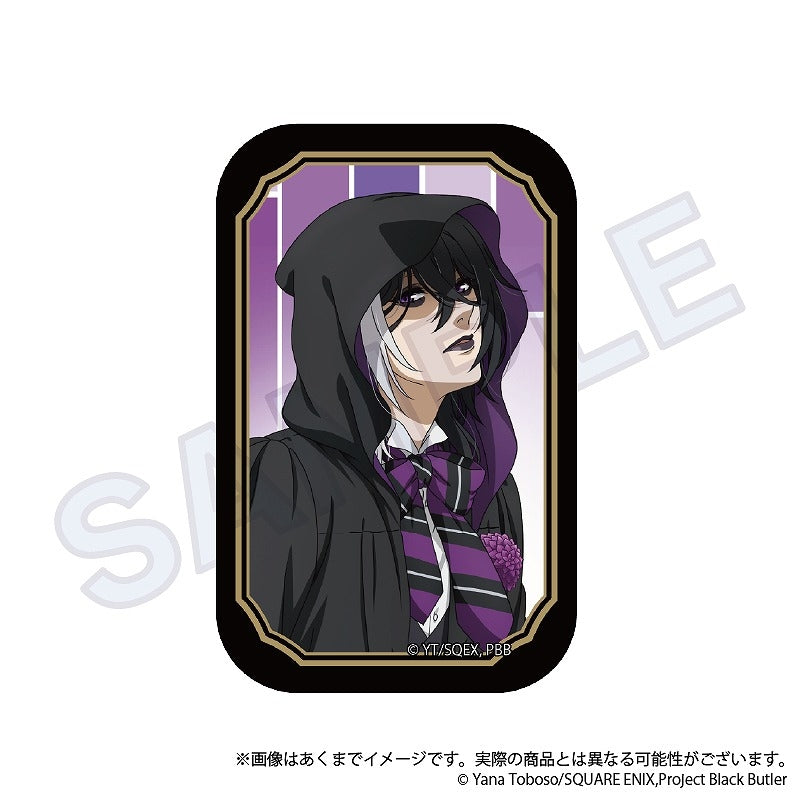 (1BOX=6)(Goods - Badge) Black Butler: Public School Arc Trading Square Button Badge