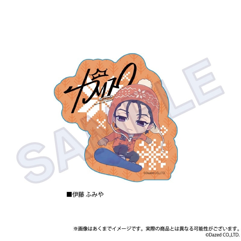 (Goods - Sticker) Charisma House Die-cut Sticker Playing in the Snow ver. Fumiya Ito