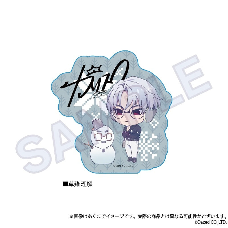 (Goods - Sticker) Charisma House Die-cut Sticker Playing in the Snow ver. Rikai Kusanagi