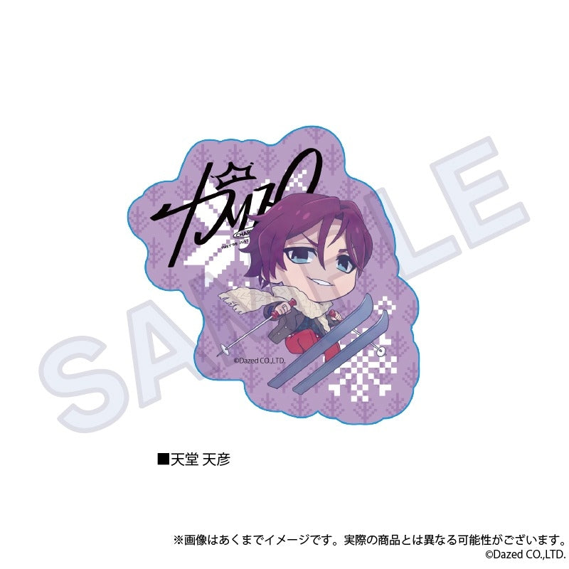 (Goods - Sticker) Charisma House Die-cut Sticker Playing in the Snow ver. Amahiko Tendo