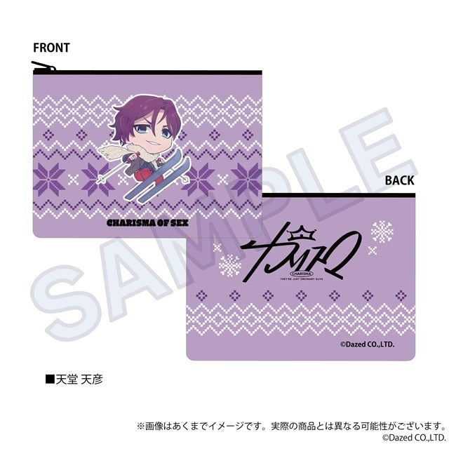 (Goods - Pouch) Charisma House Mini Pouch Playing in the Snow ver. Amahiko Tendo