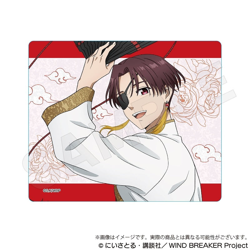 (Goods - Mouse Pad) WIND BREAKER Mouse Pad Five Beasts ver. Hayato Suo