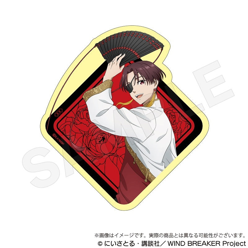 (Goods - Sticker) WIND BREAKER Sticker Five Beasts ver. Hayato Suo