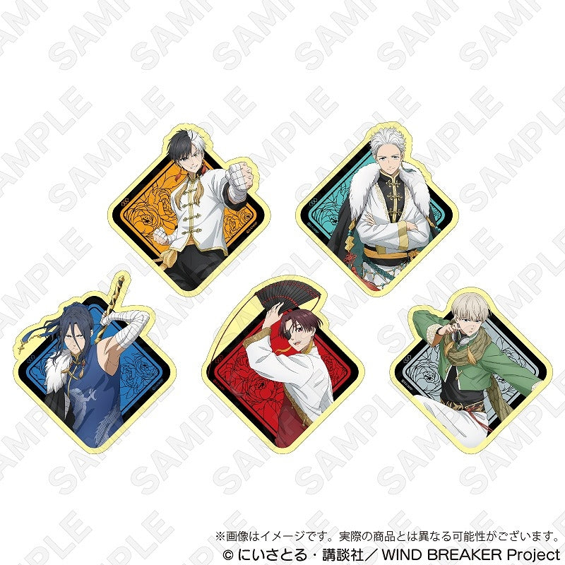 (Goods - Sticker) WIND BREAKER Sticker Five Beasts ver. Ren Kaji