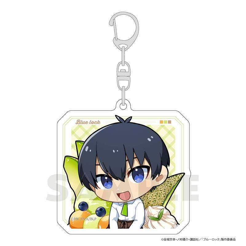 (Goods - Key Chain) Blue Lock Acrylic Key Chain (Yoichi Isagi/Fruit Parfait)