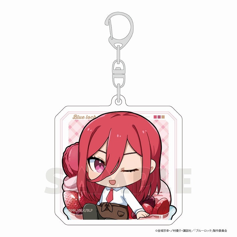 (Goods - Key Chain) Blue Lock Acrylic Key Chain (Hyoma Chigiri/Fruit Parfait)