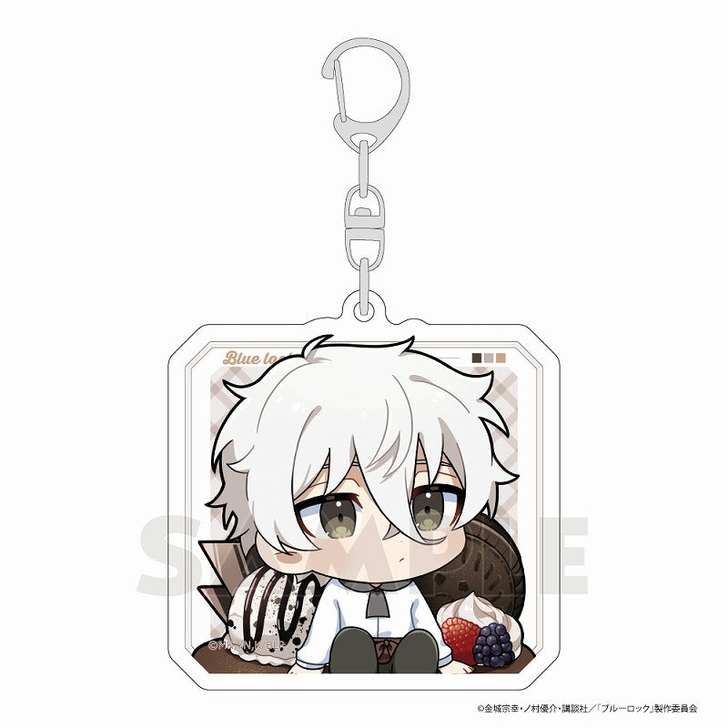 (Goods - Key Chain) Blue Lock Acrylic Key Chain (Seishiro Nagi/Fruit Parfait)