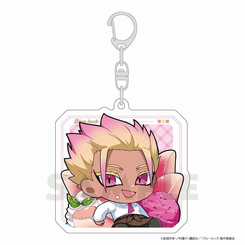 (Goods - Key Chain) Blue Lock Acrylic Key Chain (Ryusei Shido/Fruit Parfait)