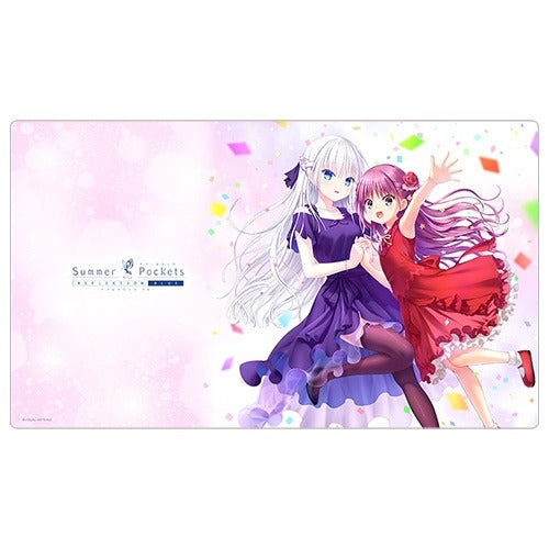 (Goods - Deskmat) Summer Pockets REFLECTION BLUE Rubber Mat (Shiroha Naruse & Umi Katou/SP5th ver.)