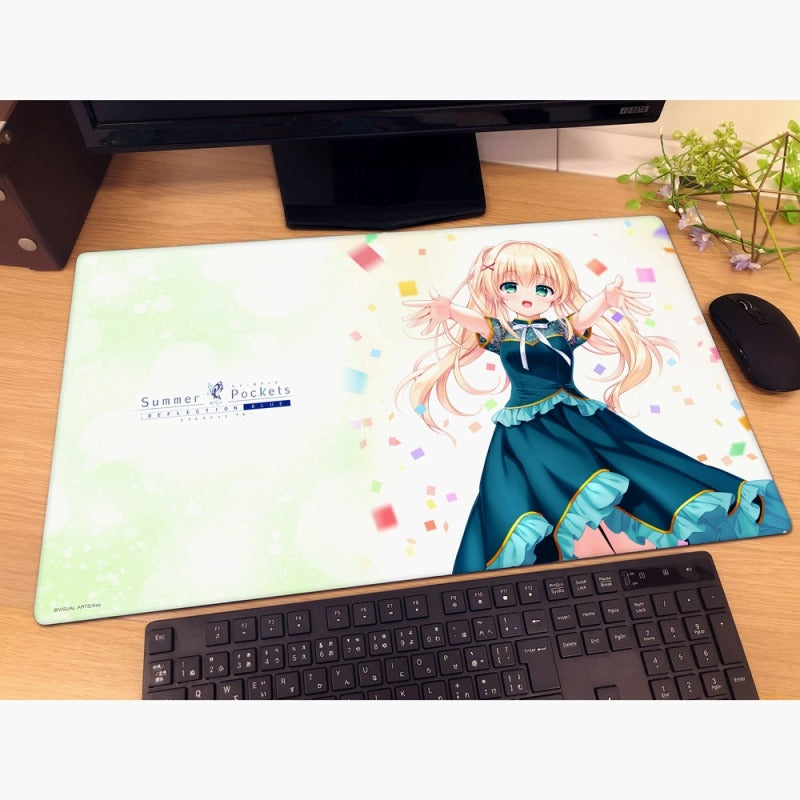 (Goods - Deskmat) Summer Pockets REFLECTION BLUE Rubber Mat (Tsumugi Wenders/SP5th ver.)