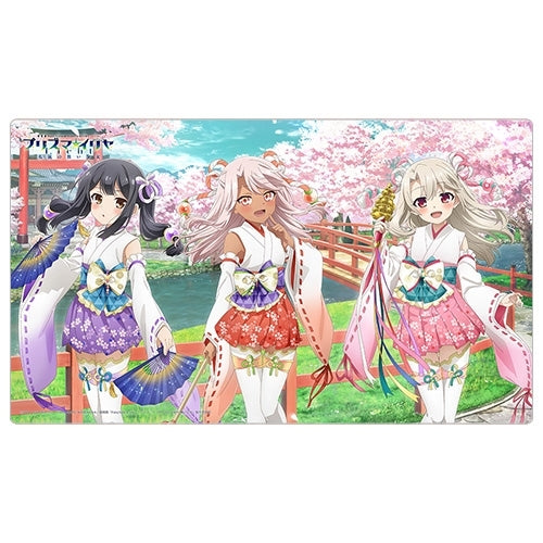 (Goods - Mat) Fate/kaleid liner PRISMA ILLYA: LICHT NAMELESS GIRL Rubber Mat feat. Exclusive Art (Illya & Miyu & Chloe/Shrine Maiden)