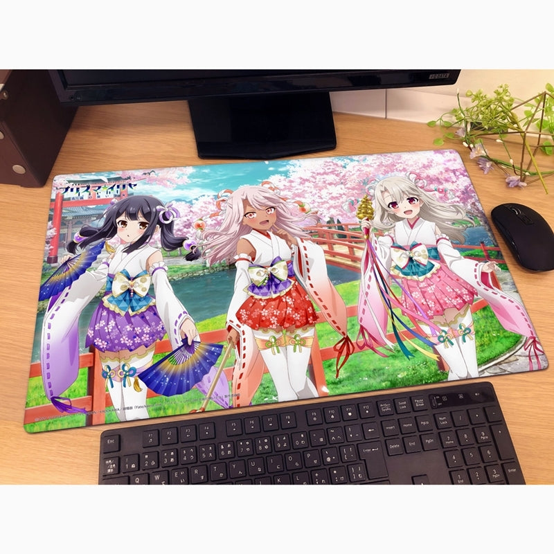 (Goods - Mat) Fate/kaleid liner PRISMA ILLYA: LICHT NAMELESS GIRL Rubber Mat feat. Exclusive Art (Illya & Miyu & Chloe/Shrine Maiden)