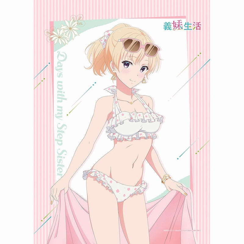 (Goods - Tapestry) Days with My Stepsister B2 Tapestry feat. Exclusive Art (Saki Ayase/Bikini) Double Suede