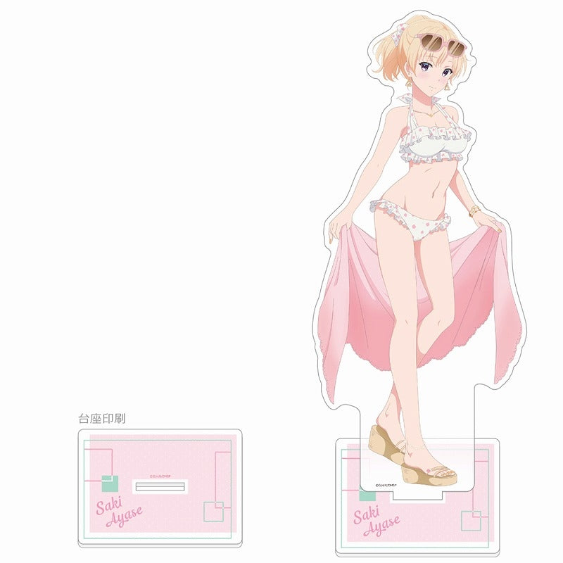 (Goods - Stand Pop) Days with My Stepsister Large Acrylic Stand feat. Exclusive Art (Saki Ayase/Bikini)