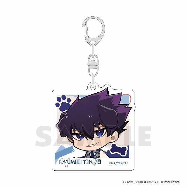 (Goods - Key Chain) Blue Lock Acrylic Key Chain (Tabito Karasu/Dog Ear Detective)