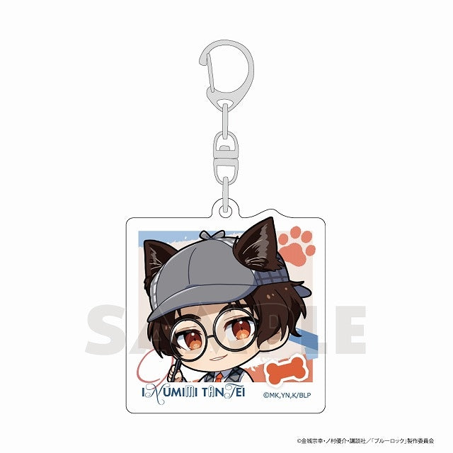 (Goods - Key Chain) Blue Lock Acrylic Key Chain (Kenyu Yukimiya/Dog Ear Detective)