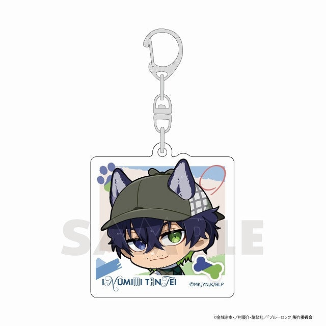 (Goods - Key Chain) Blue Lock Acrylic Key Chain (Oliver Aiku/Dog Ear Detective)