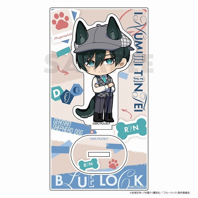 (Goods - Acrylic Stand) Blue Lock Acrylic Stand (Rin Itoshi/Dog Ear Detective)