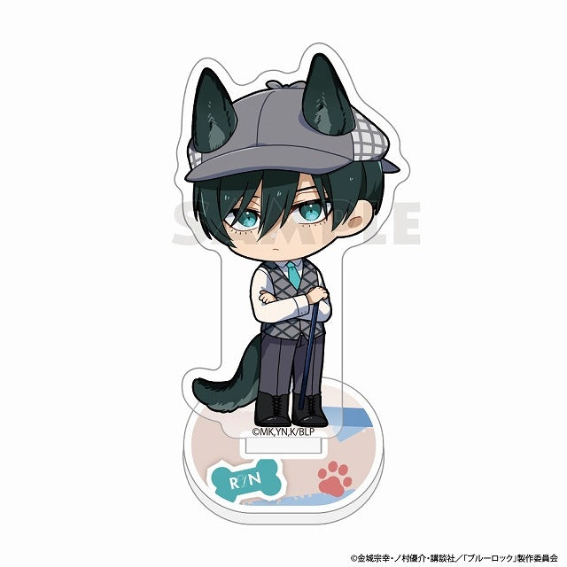 (Goods - Acrylic Stand) Blue Lock Acrylic Stand (Rin Itoshi/Dog Ear Detective)