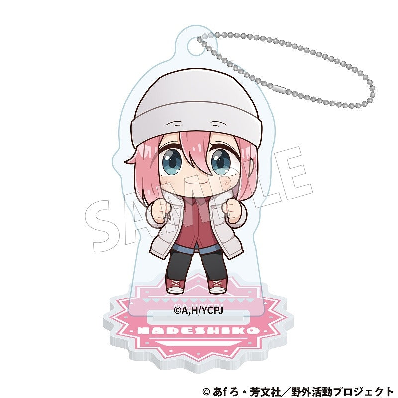 (1BOX=6)(Goods - Key Chain) Laid-Back Camp SEASON 3 Trading Mini Acrylic Stand Key Chain