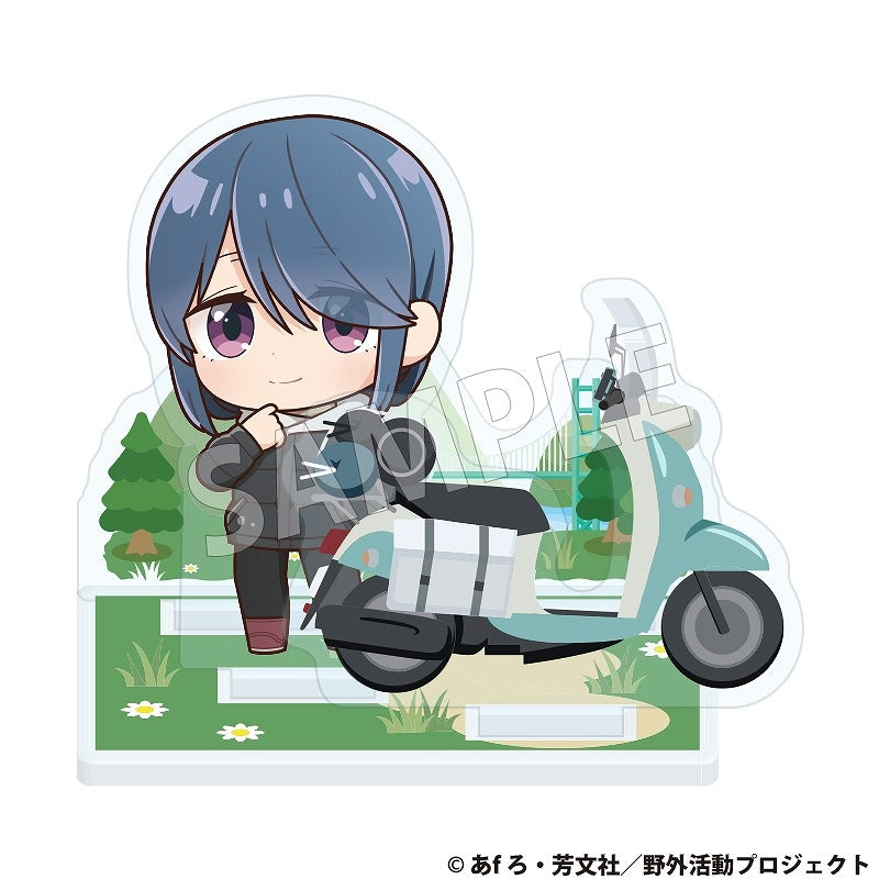 (Goods - Acrylic Stand) Laid-Back Camp SEASON 3 Acrylic Diorama (Rin Shima)