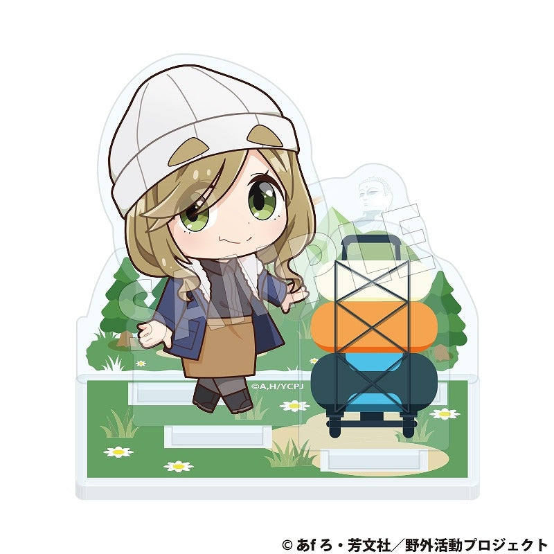 (Goods - Acrylic Stand) Laid-Back Camp SEASON 3 Acrylic Diorama (Aoi Inuyama)