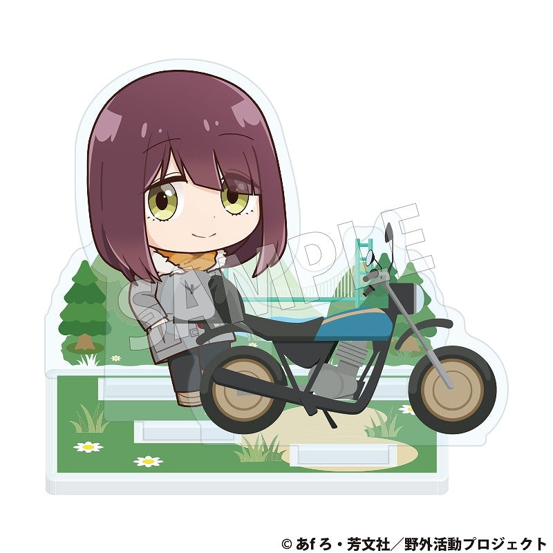 (Goods - Acrylic Stand) Laid-Back Camp SEASON 3 Acrylic Diorama (Ayano Toki)