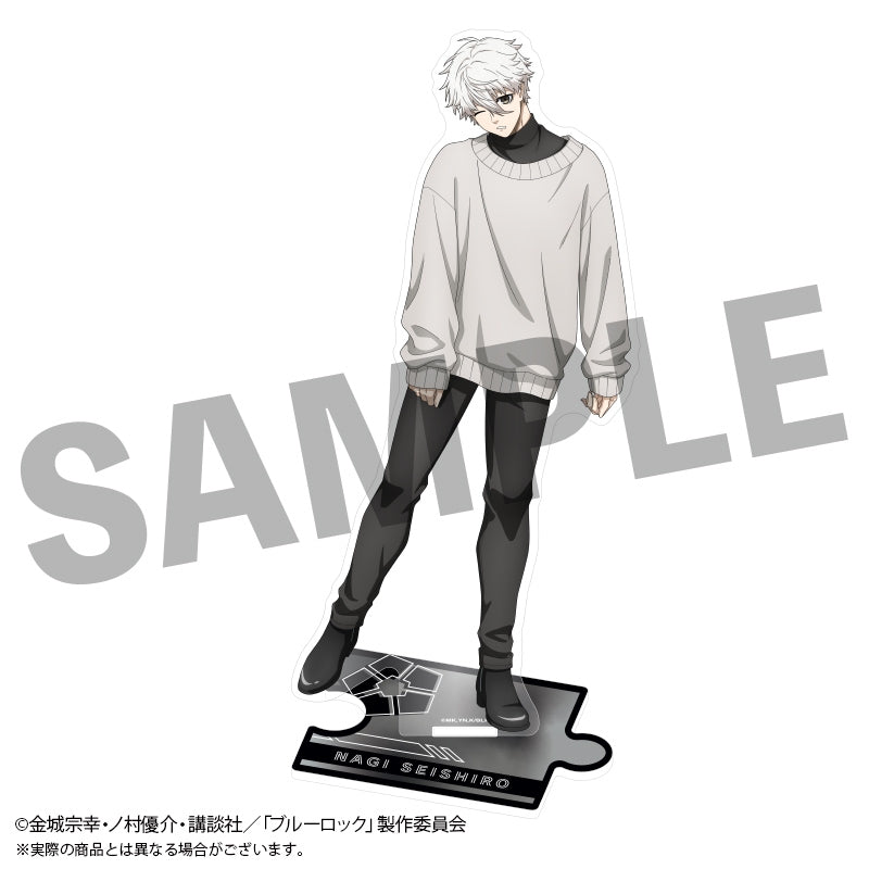 (Goods - Stand Pop) Blue Lock feat. Exclusive Art Acrylic Stand vol. 2 (Round One Uniform ver.) Seishiro Nagi