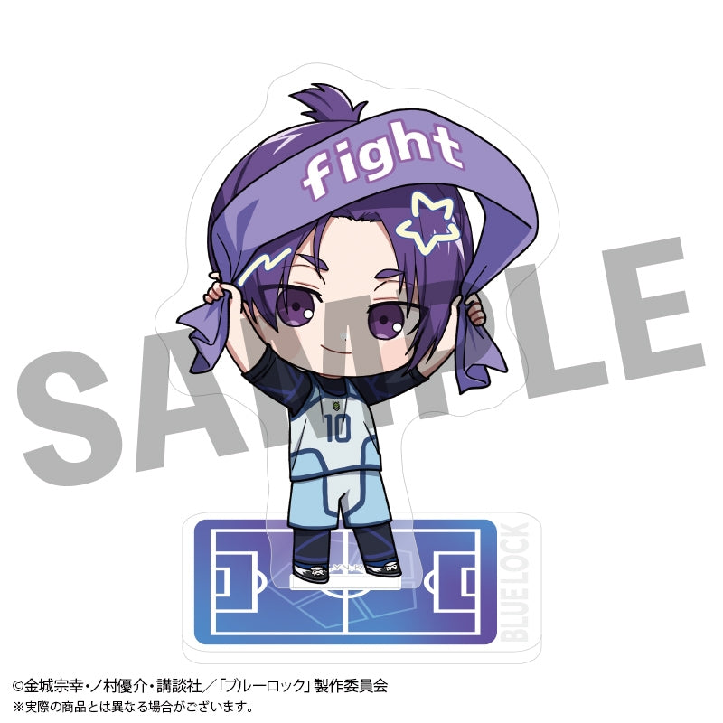 (Goods - Stand Pop) Blue Lock FureFure Acrylic Stand (Round One) Reo Mikage