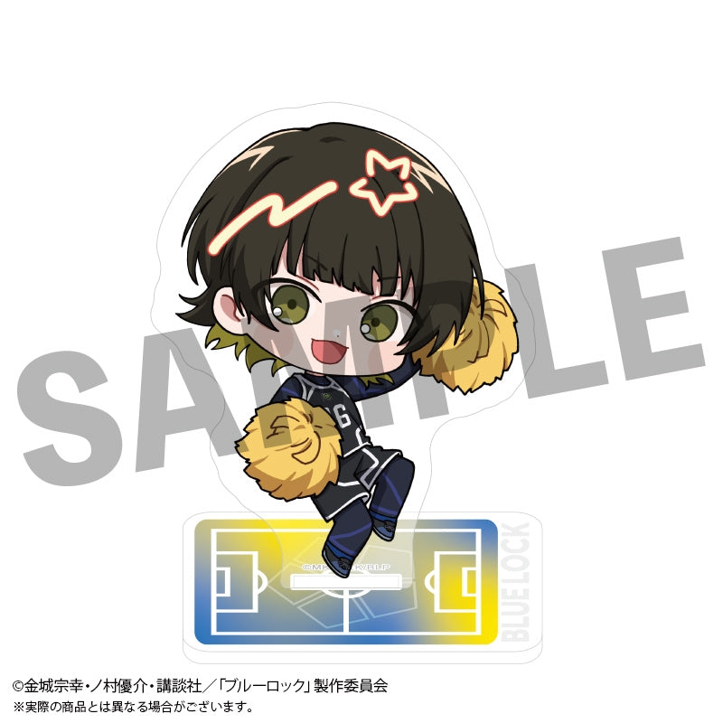 (Goods - Stand Pop) Blue Lock FureFure Acrylic Stand (Round One) Meguru Bachira