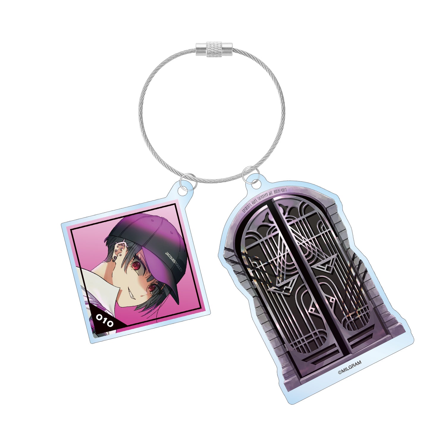 (Goods - Key Chain) MILGRAM Kotoko (Deep Cover) Cover Art ver. Twisted Cable BIG Acrylic Key Chain