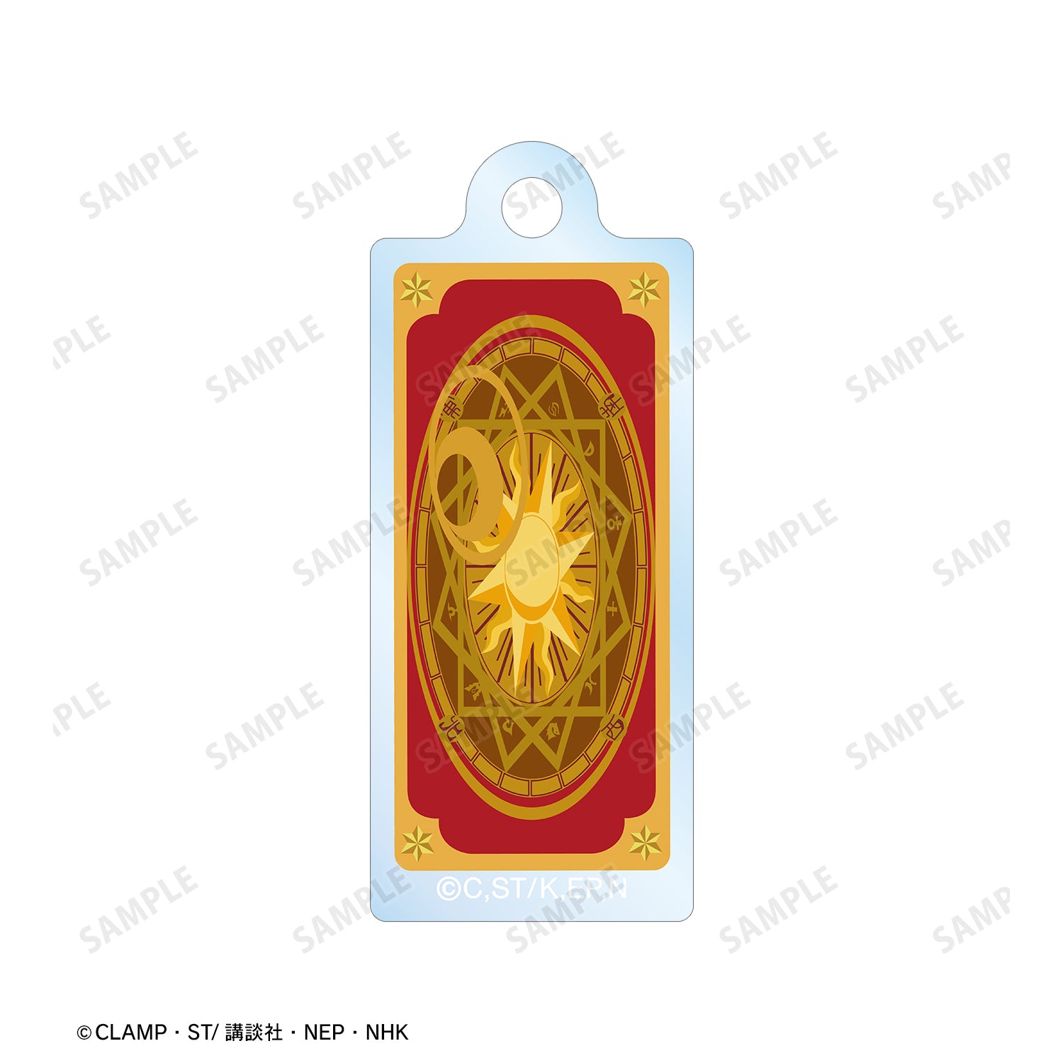 (Goods - Key Chain) TV Anime Card Captor Sakura Twisted Cable Acrylic Key Chain