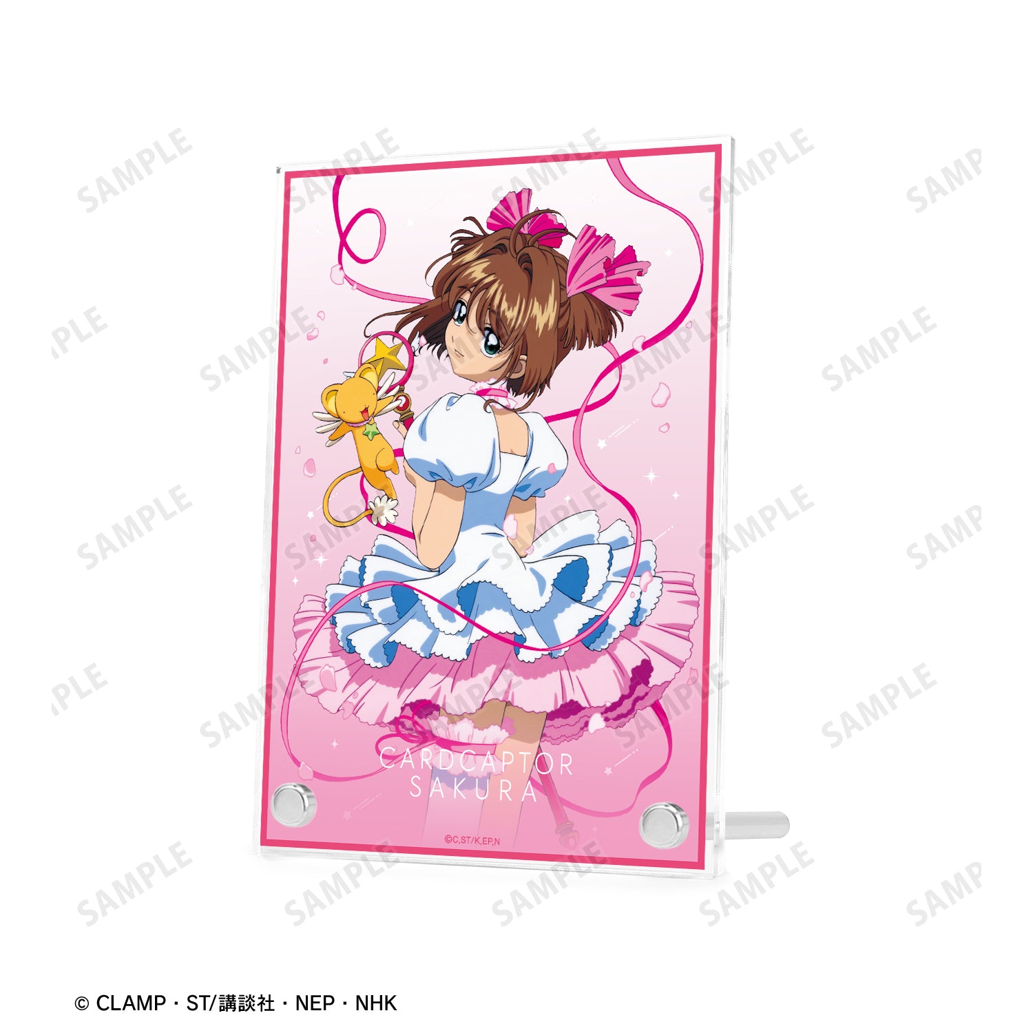 (Goods - Ornament) TV Anime Card Captor Sakura Double Acrylic Panel ver. A