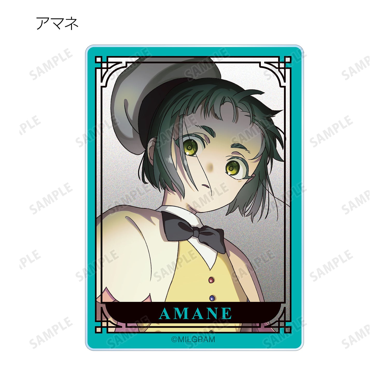 (1BOX=12)(Goods - Card) MILGRAM Trading Acrylic Card Feat. New and Exclusive Art 3rd Anniversary ver.