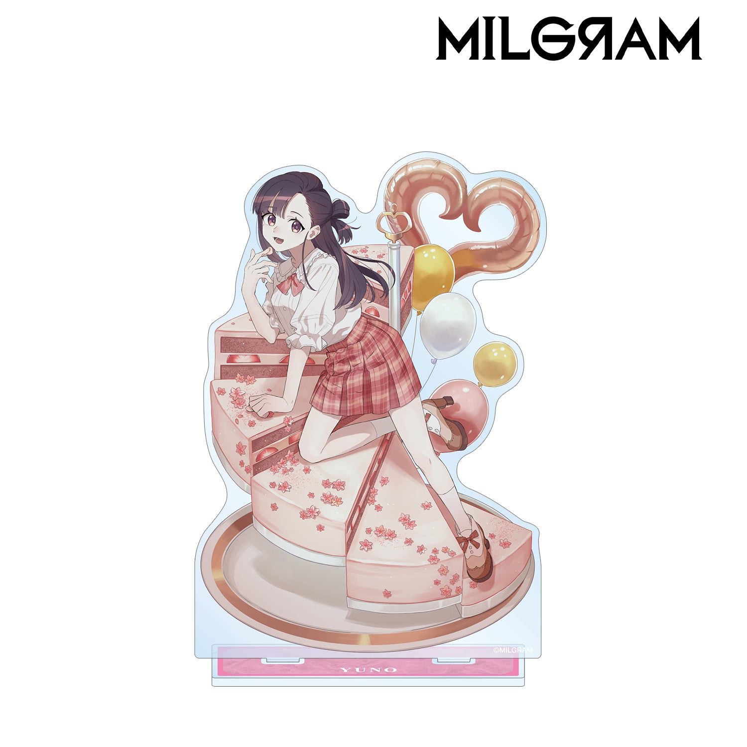 (Goods - Stand Pop) MILGRAM Big Acrylic Stand Feat. New and Exclusive Art Birthday ver. Yuno