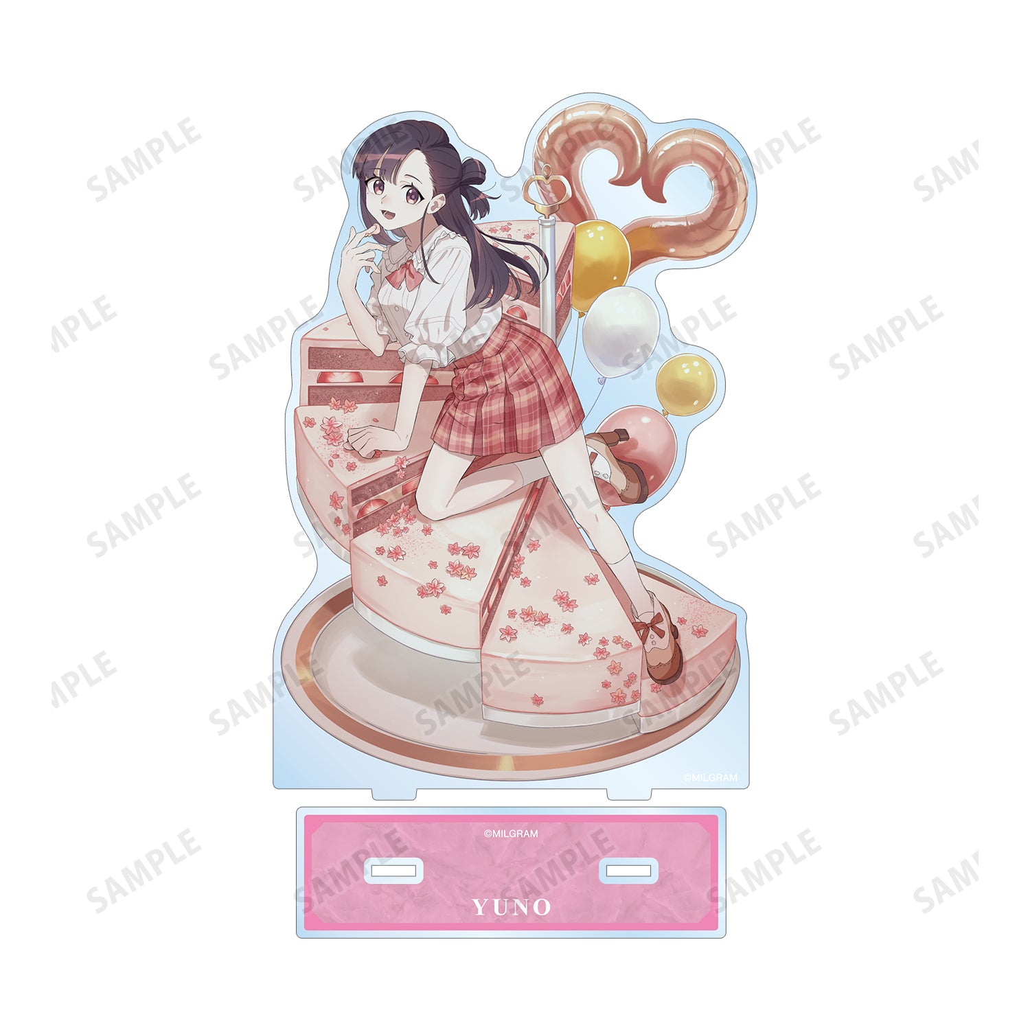 (Goods - Stand Pop) MILGRAM Big Acrylic Stand Feat. New and Exclusive Art Birthday ver. Yuno