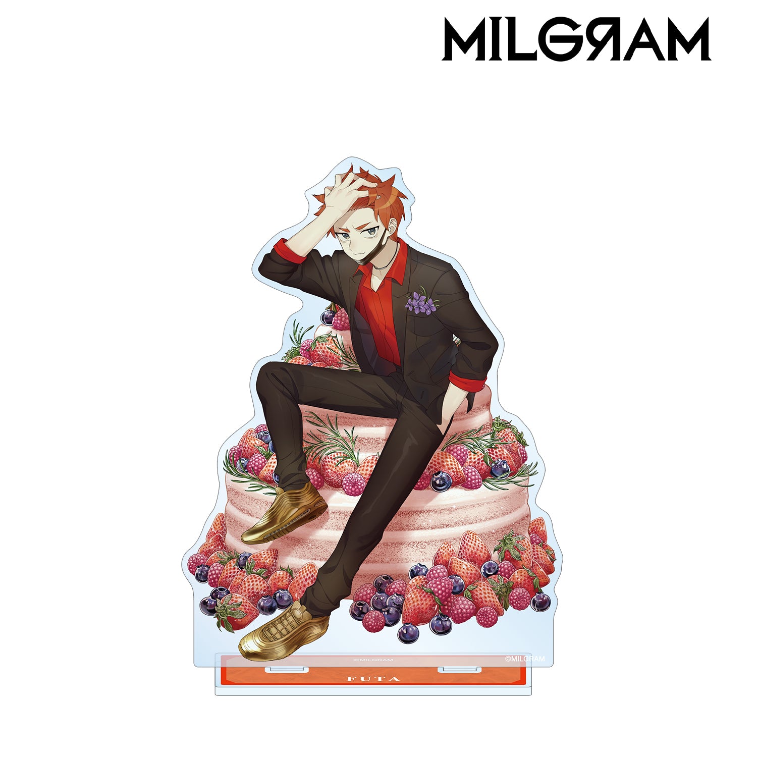 (Goods - Stand Pop) MILGRAM Big Acrylic Stand Feat. New and Exclusive Art Birthday ver. Fuuta