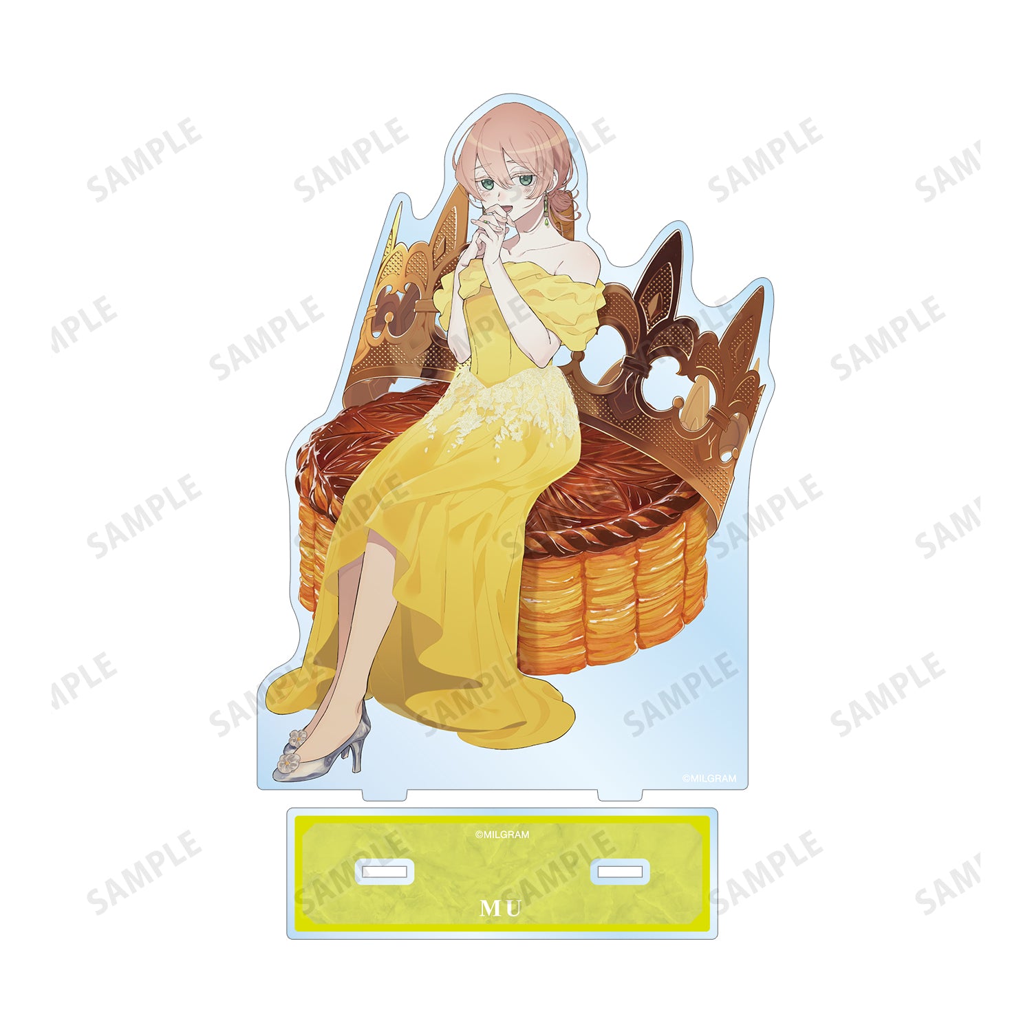 (Goods - Stand Pop) MILGRAM Big Acrylic Stand Feat. New and Exclusive Art Birthday ver. Muu