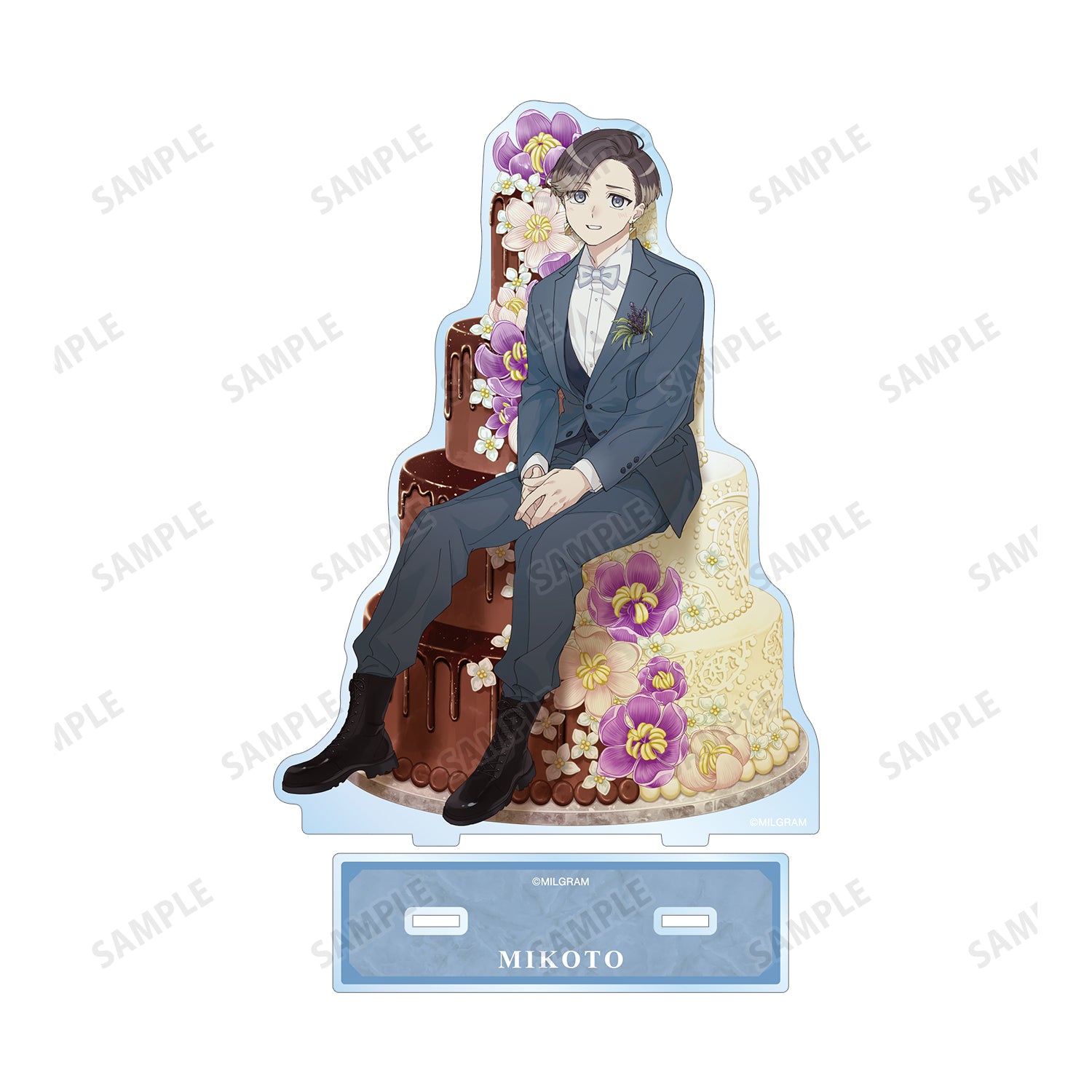 (Goods - Stand Pop) MILGRAM Big Acrylic Stand Feat. New and Exclusive Art Birthday ver. Mikoto