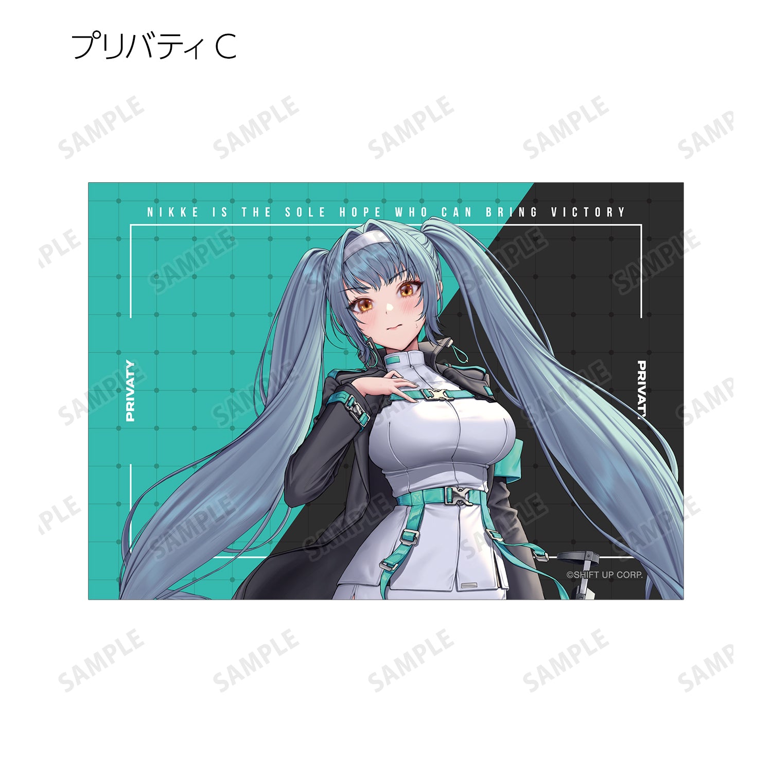 (1BOX=11)(Goods - Bromide) GODDESS OF VICTORY: NIKKE Art by LOVECACAO Tactical Fashion Ver. Trading Bromide Set of 2