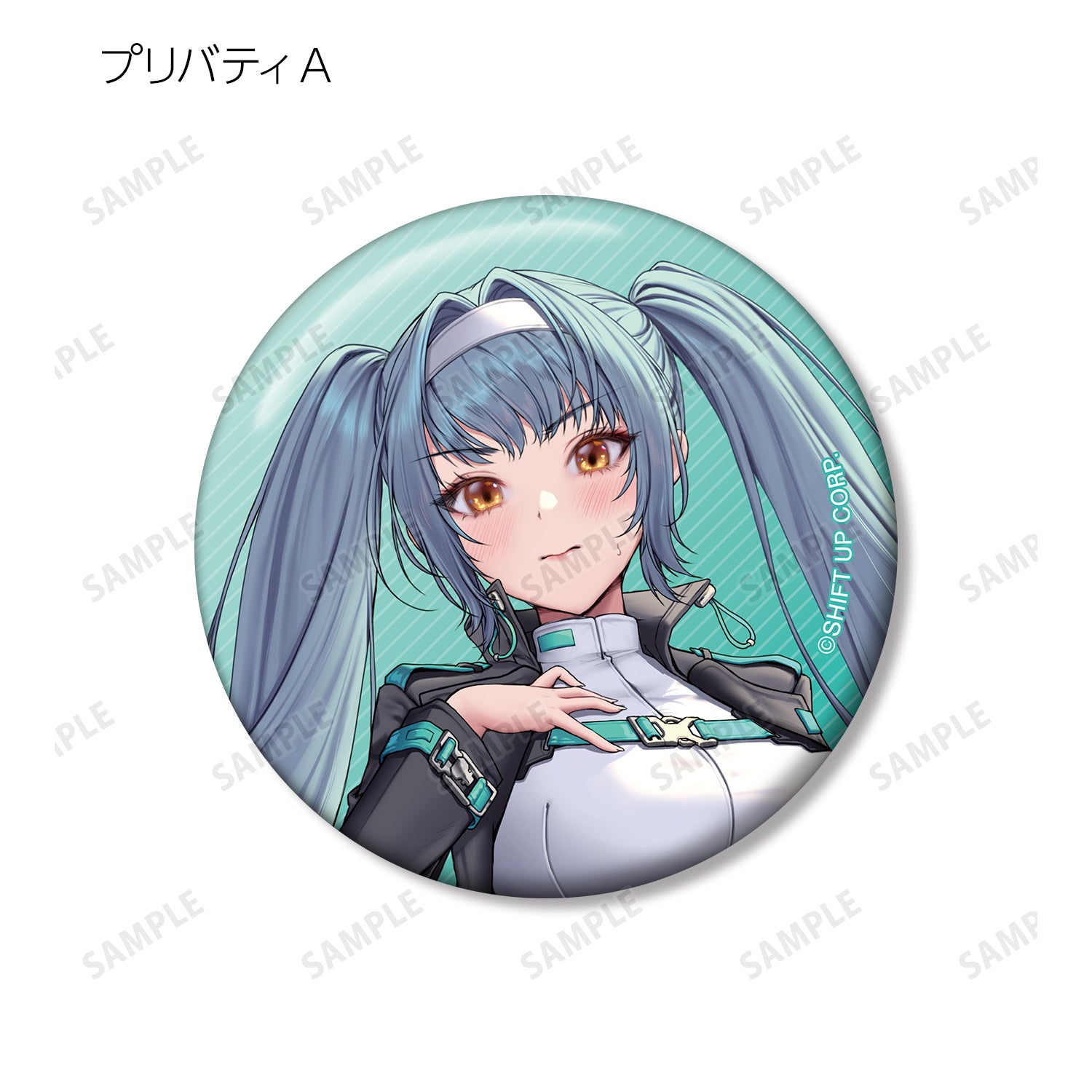 (1BOX=14)(Goods - Badge) GODDESS OF VICTORY: NIKKE Art by LOVECACAO Tactical Fashion Ver. Trading Button Badge