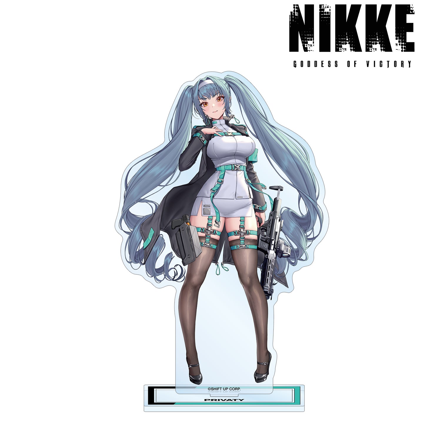 (Goods - Acrylic Stand) GODDESS OF VICTORY: NIKKE Art by LOVECACAO Privaty Tactical Fashion Ver. BIG Acrylic Stand