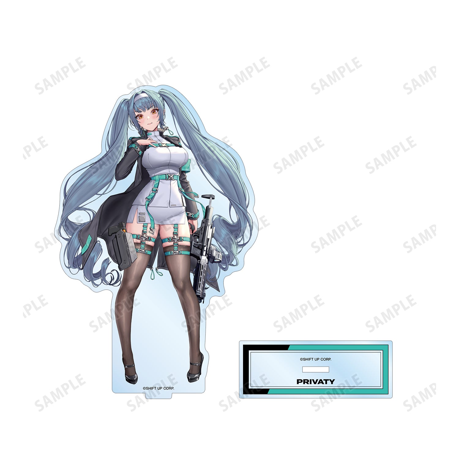 (Goods - Acrylic Stand) GODDESS OF VICTORY: NIKKE Art by LOVECACAO Privaty Tactical Fashion Ver. BIG Acrylic Stand