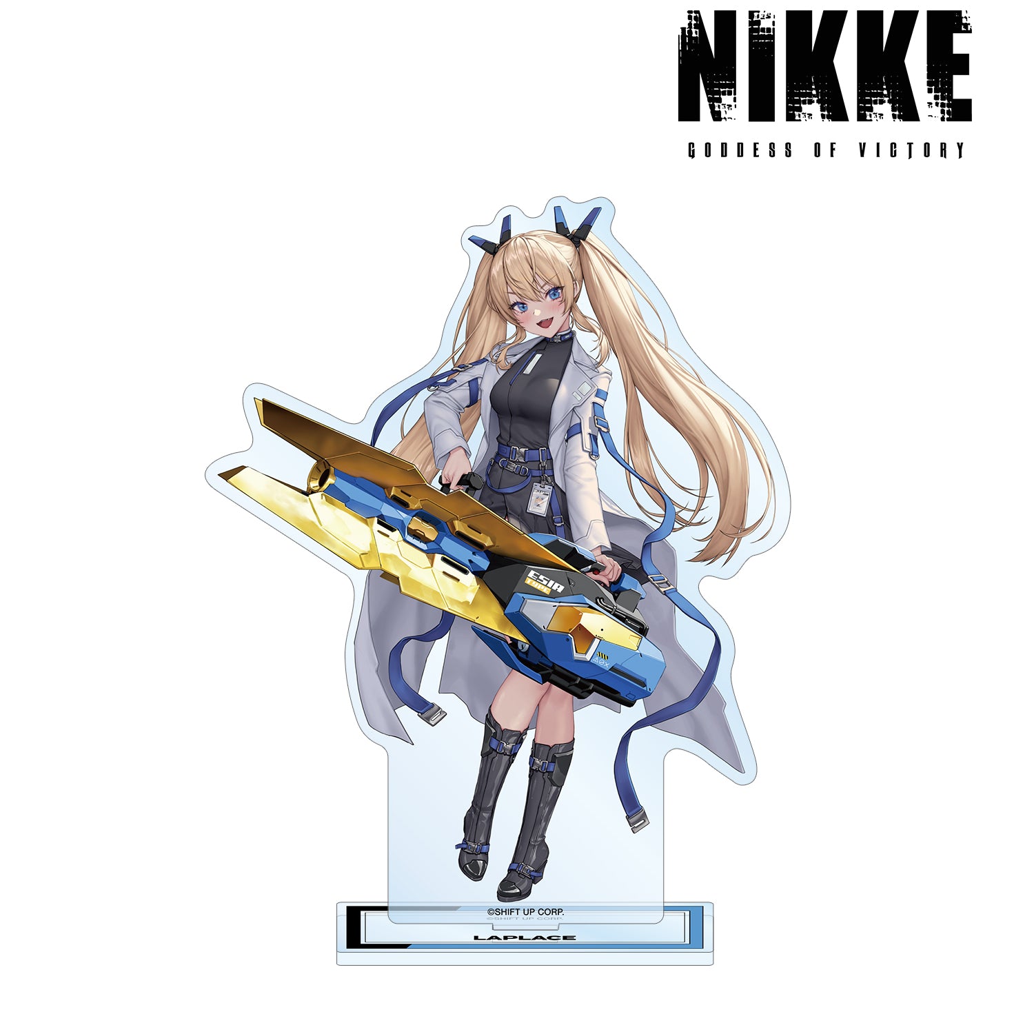 (Goods - Acrylic Stand) GODDESS OF VICTORY: NIKKE Art by LOVECACAO Laplace Tactical Fashion Ver. BIG Acrylic Stand