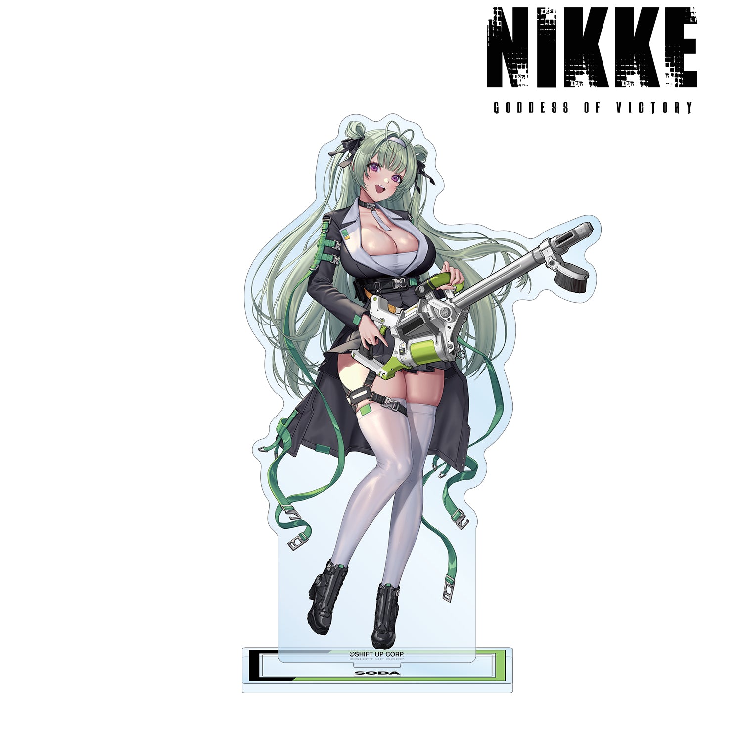 (Goods - Acrylic Stand) GODDESS OF VICTORY: NIKKE Art by LOVECACAO Soda Tactical Fashion Ver. BIG Acrylic Stand